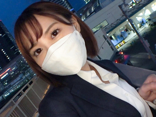 【OLのムチムチボディ】 スーツから覗く巨乳に興奮！パンストを破り、バイブでイカせるオフィスプレイ♡