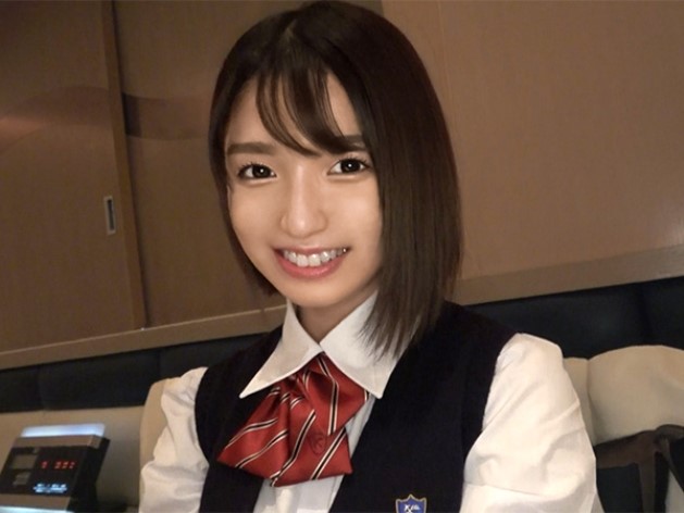 【制服美少女の誘惑】 純粋な少女がおじさんを誘惑！ キュートな笑顔でおねだりして、顔射フィニッシュ♡