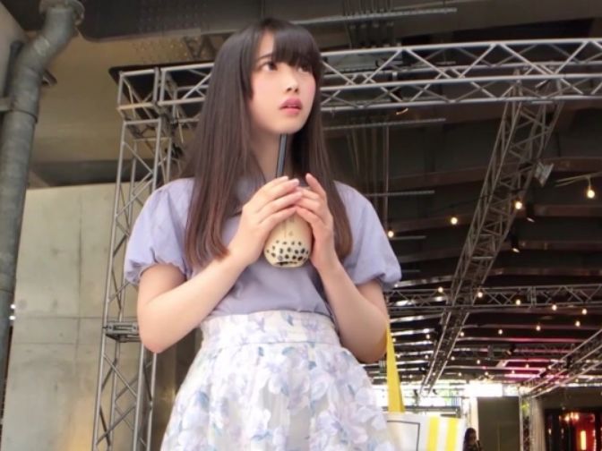 【素人】タピオカ試飲インタビューと称して美少女に声をかけ上手にホテルに連れ込んで・・・！？