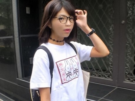 【タピオカ好き美女セックス】新宿で目撃したメガネ女子に誘惑して犯す！口説いて犯してやりまくり！悶絶！