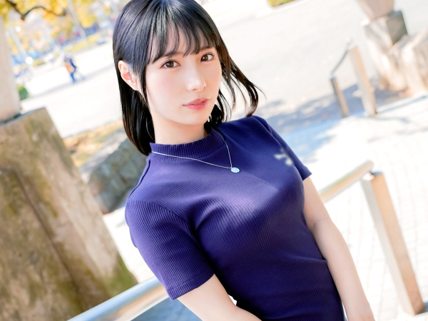【素人×初撮り】元タレントで現役女子大生な色白美女がAV出演‼パイパンマンコにチンポ激ハメされて淫らにイキまくる♥︎