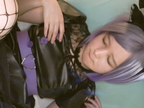 【地味カワコンカフェ嬢の裏顔】彼氏いるのにホテルで浮気SEX♥ エロコスで激イキ連発！ コンカフェ嬢の淫乱スイッチON！