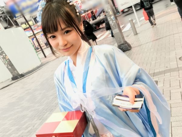 【素人ナンパ】『んんんっ…！奥に当たってる…！』カフェバイトのかわいいJDがフェラ＆騎乗位でちんぽ擦り♡