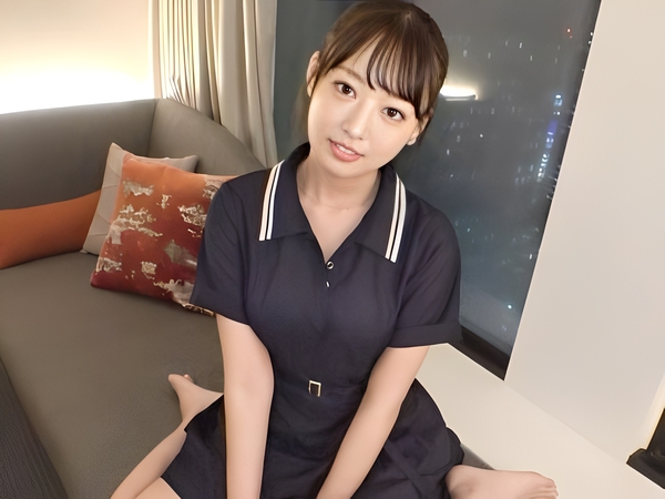【銀行員ナンパ】真面目そうな美人お姉さんが夜景の前で大胆に！手マンでイカされた後、立ちバックで絶頂♡夜景より輝くエロさにメロメロ！！
