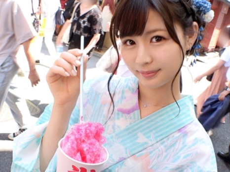 【高校教師×浴衣ナンパ】「ねえ先生、このまましちゃおっか…♡」はだけさせたら妙にエロい！浴衣マジックで悶えるSEX♡