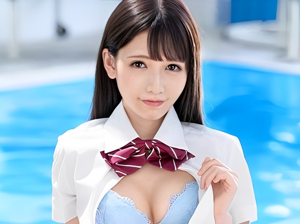 【主観】『見つめながらエッチしよ？』制服美少女が恥じらいながら乳首責め♡敏感なカラダを弄られ、着衣のままハメられて感じまくり！最後は顔にぶっかけちゃうぞ！